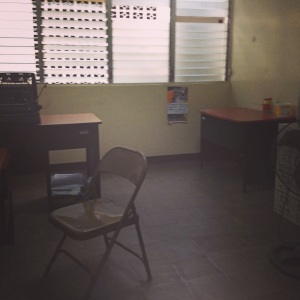 Office in the Managua Police Station